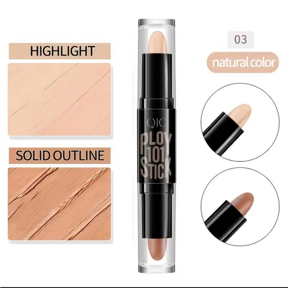 2 In 1 Concealer Sticks 3D High Gloss Concealer Pen Long Lasting Waterproof - Picture 7 of 7